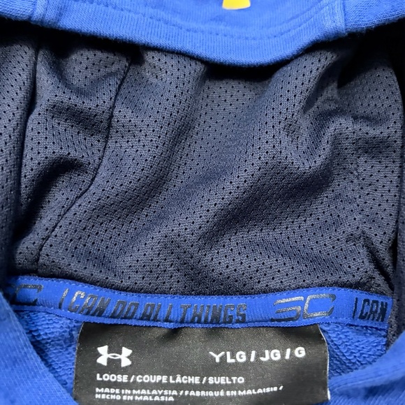 Under Armour Curry Hoodie - youth large - Picture 4 of 4